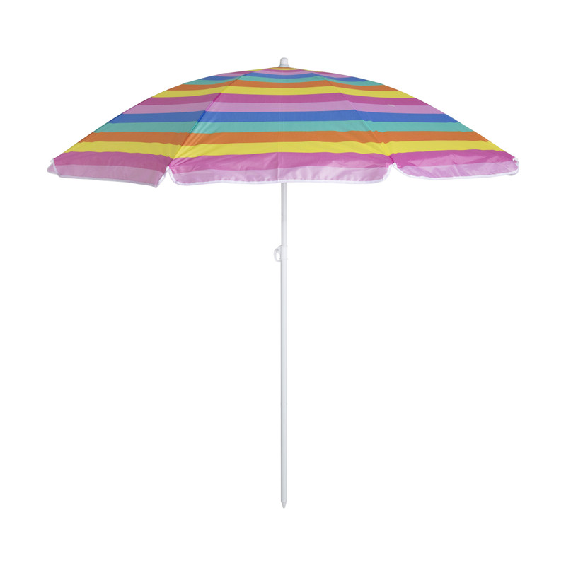 Strandparasol regenboog - ⌀180 cm