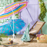 Strandparasol regenboog - ⌀180 cm