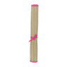 Strandmatje - 180x60 cm - roze rand