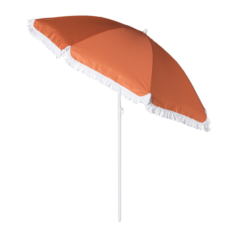 Strandparasol Tess - oranje - ø150x180 cm