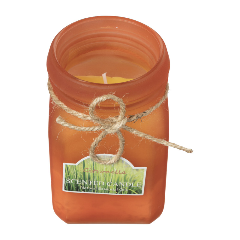 Citronella kaars - diverse varianten - ø6.5x11.5 cm 