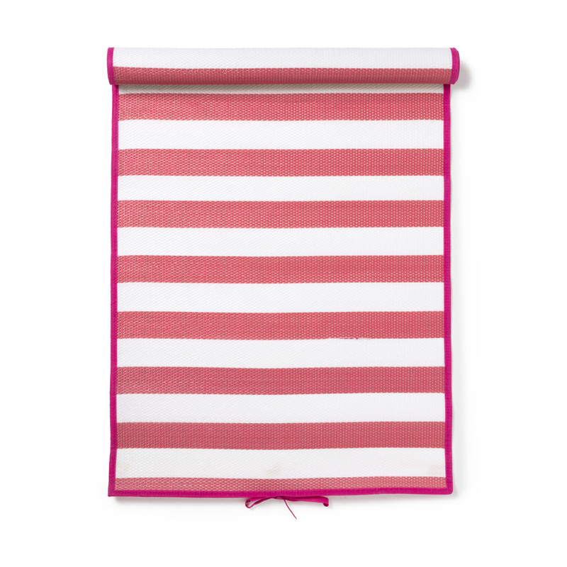 Strandmatje gestreept - diverse kleuren - 60x180 cm