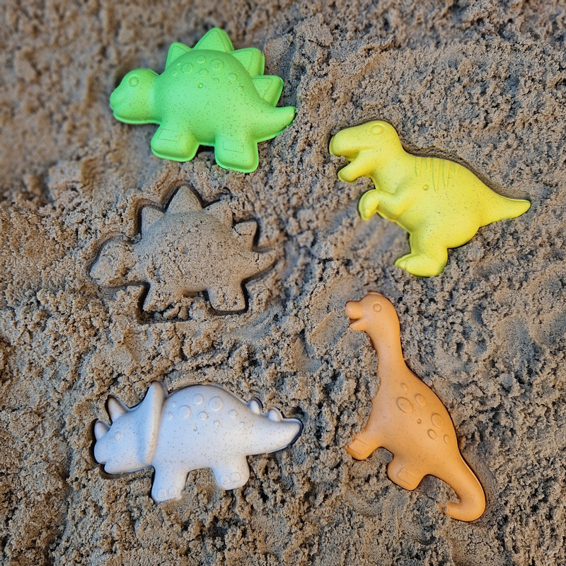 Strandspeelgoed 1 - set van 4 - 18x12x8 cm