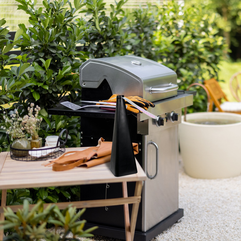 Vliegenverjager - zwart 