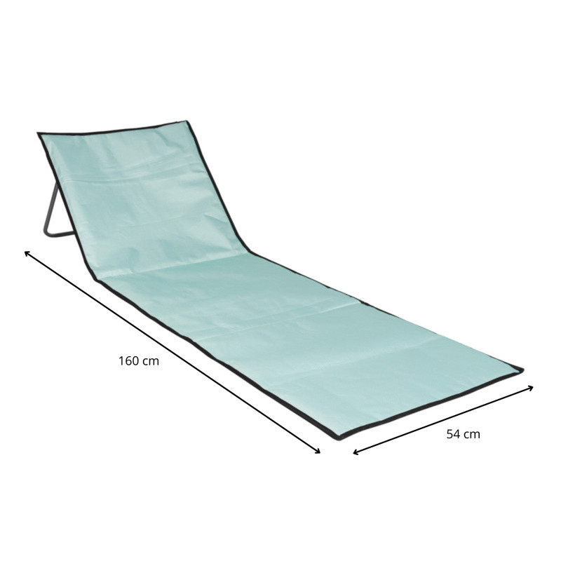 Ligbed Miami - blauw  - 160x54 cm