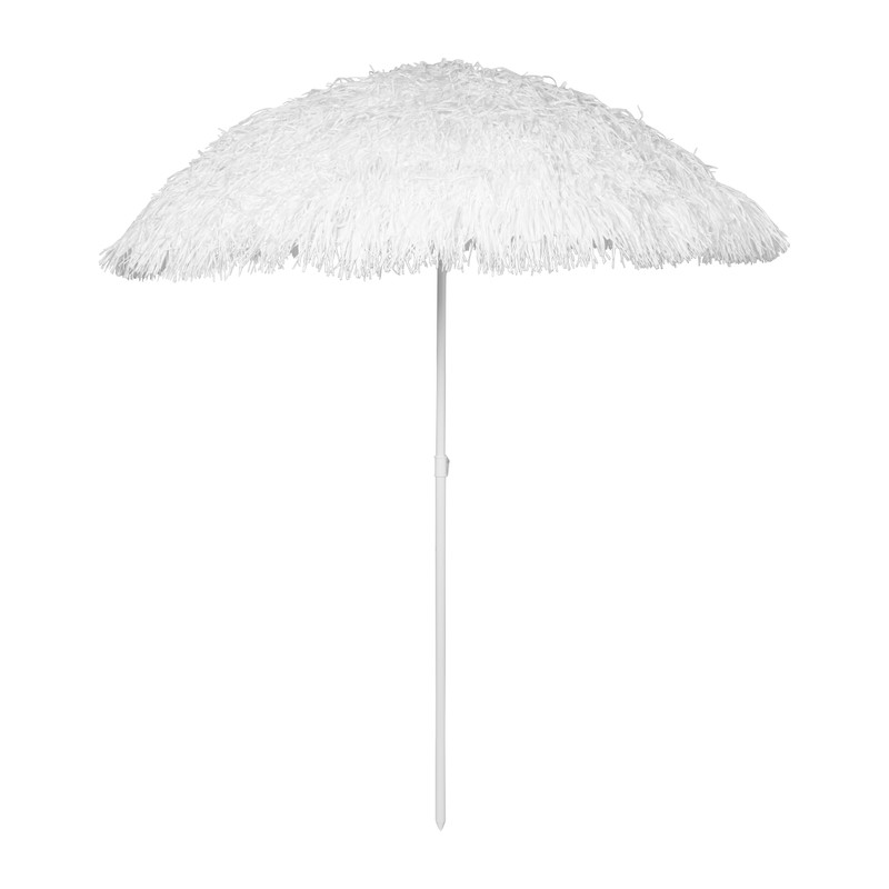 Hawaii parasol - wit - ?180 cm