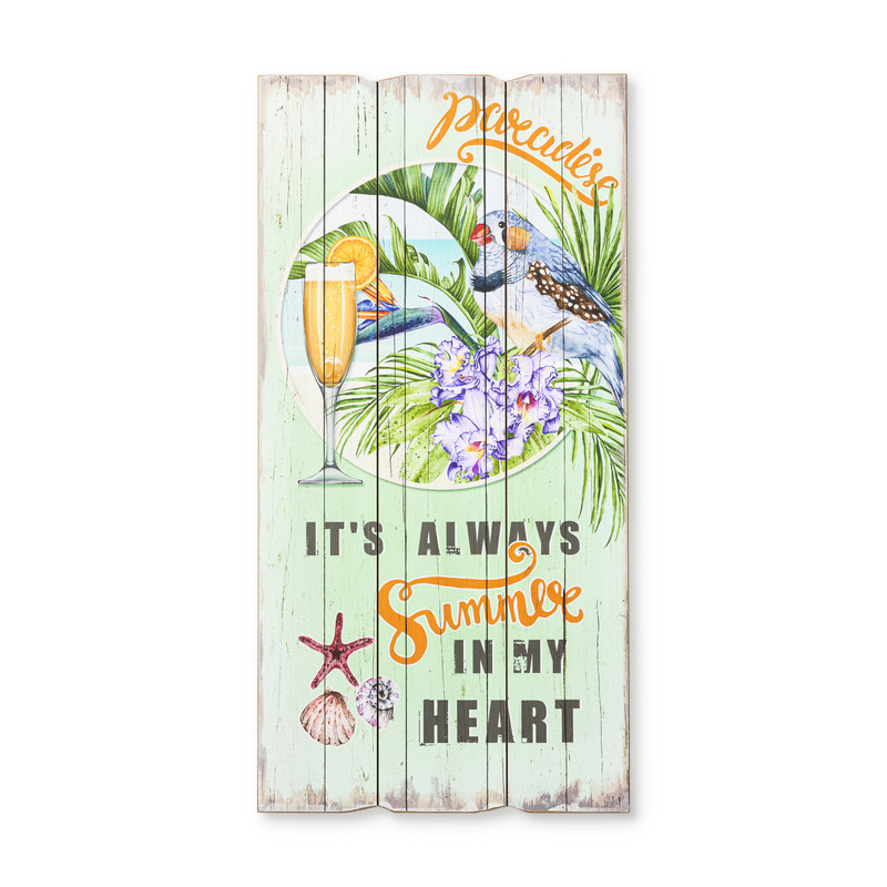 Wanddecoratie jungle fever - diverse varianten - 60x30 cm