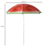 Strandparasol meloen - ø160x180 cm