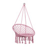 Hangstoel knoet - roze - ø80x100 cm