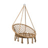 Hangstoel knoet - bruin - ⌀80x100 cm 