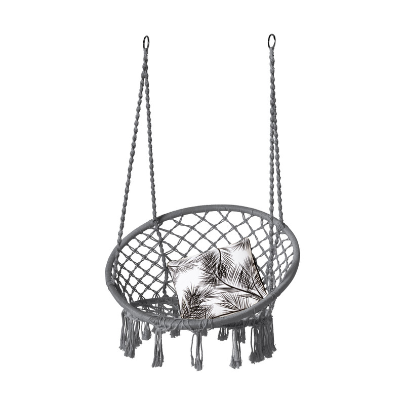 Hangstoel Knoet - grijs