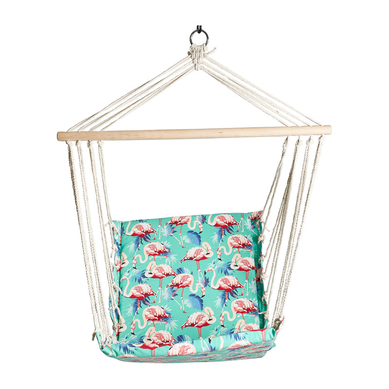 Hangstoel aan stok - flamingo