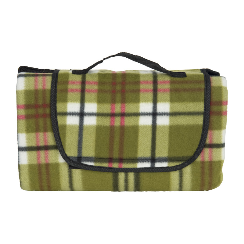 Picknickplaid geruit - groen - 130x150 cm