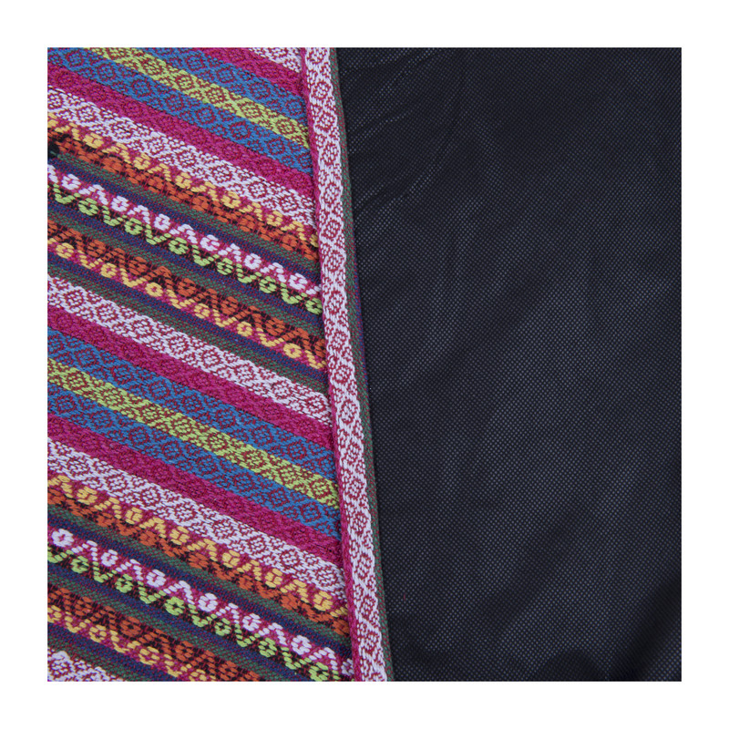 Buitenkleed gestreept- 190x150 cm