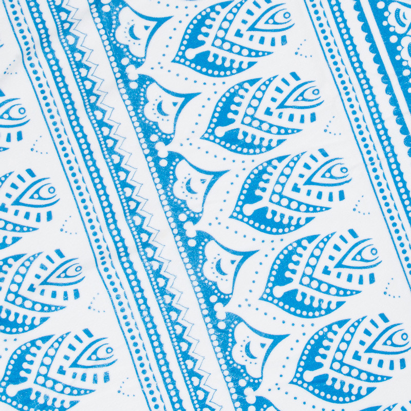 Strandlaken Indian Blue - 180x100 cm