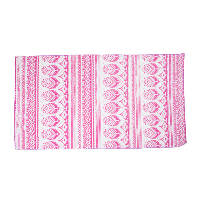 Strandlaken - Indian fuchsia - 180x100cm