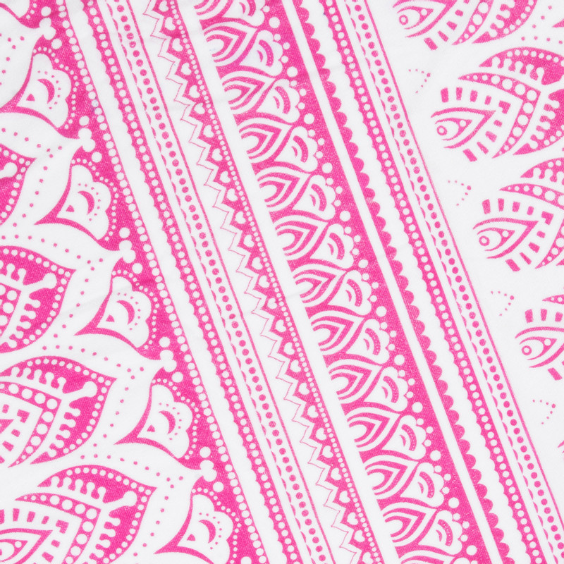 Strandlaken - Indian fuchsia - 180x100cm