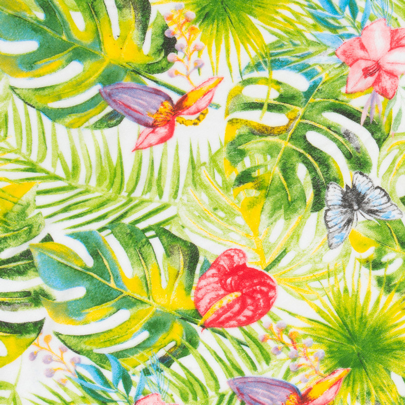 Strandlaken jungle - 180x100 cm