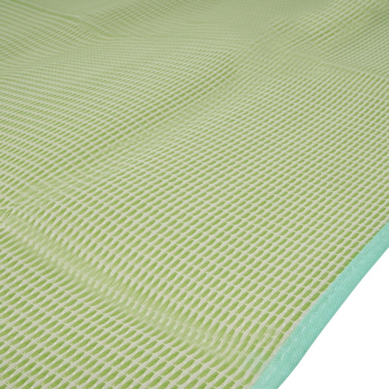 Campingmat - groen - 180x200 cm