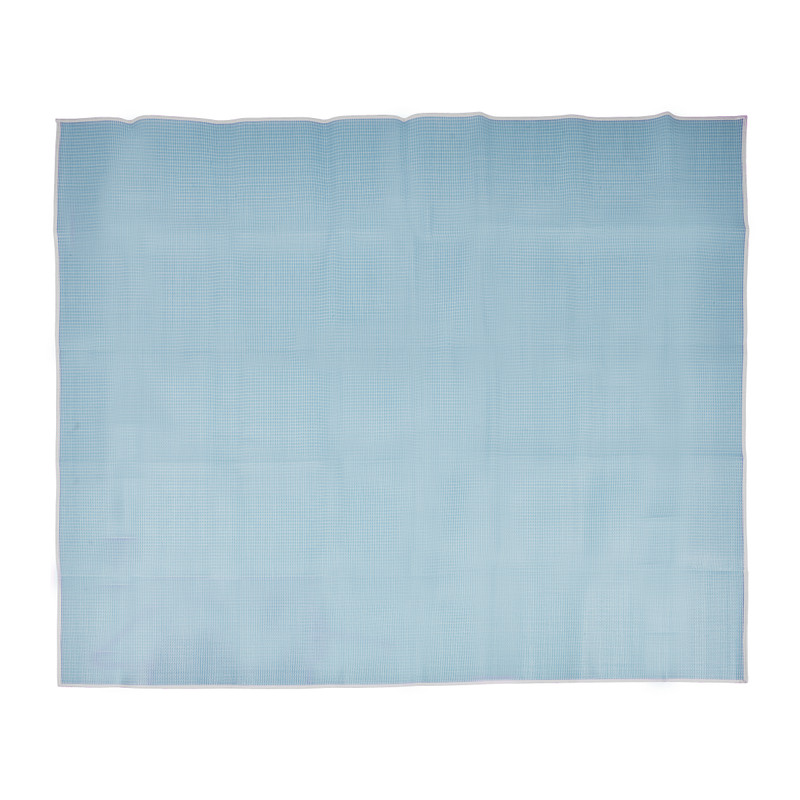 Campingmat - blauw - 180x200 cm