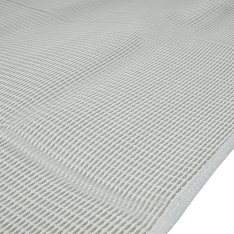 Campingmat - grijs - 180x200 cm