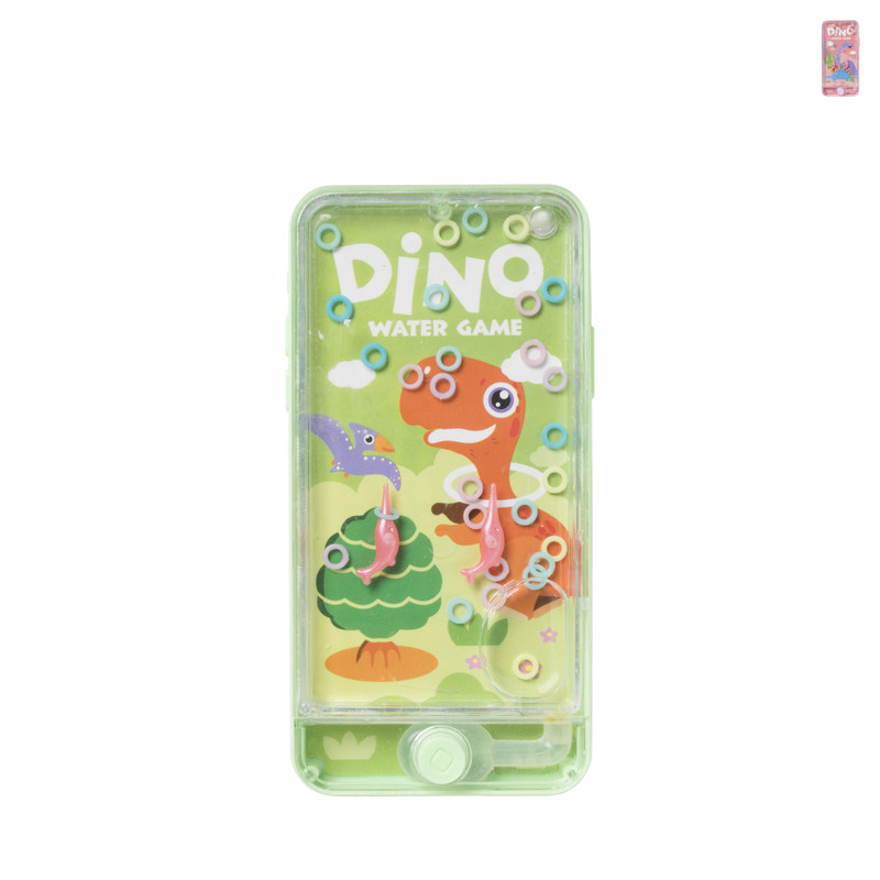 Waterspelletje Dino - diverse kleuren - 14.5x7.5x2 cm