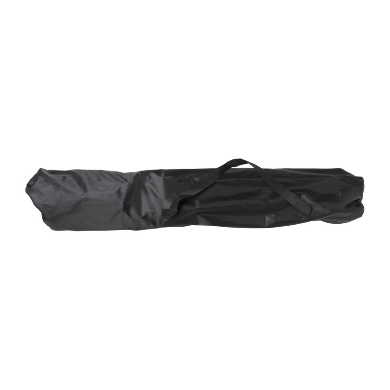 Opvouwbare campingstoel - zwart - 80x75x50 cm