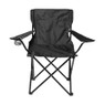 Opvouwbare campingstoel - zwart - 80x75x50 cm
