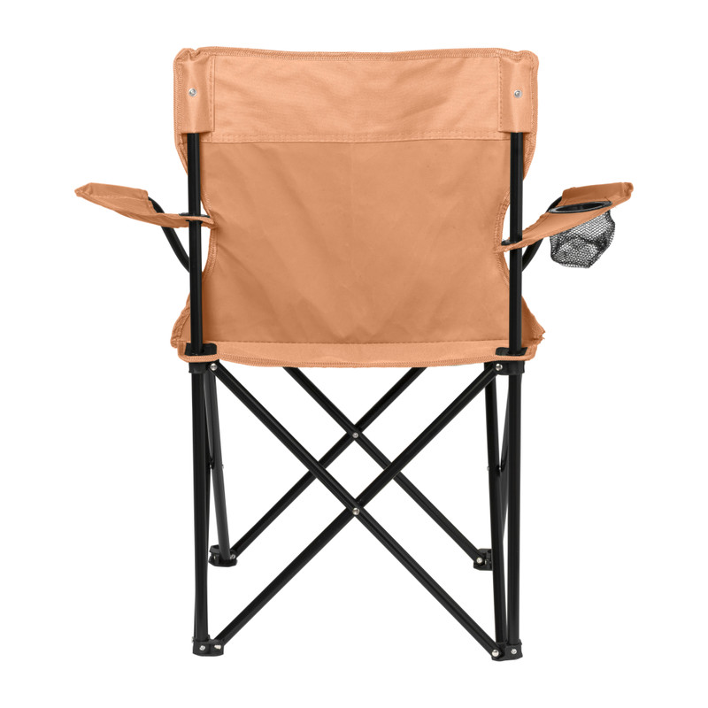 Campingstoel opvouwbaar - terra - 80x75x50 cm