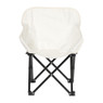 Kids campingstoel compact - wit - 50x50x40 cm