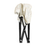 Kids campingstoel compact - wit - 50x50x40 cm