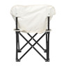 Kids campingstoel compact - wit - 50x50x40 cm