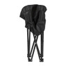 Kids campingstoel compact - zwart - 50x50x40 cm