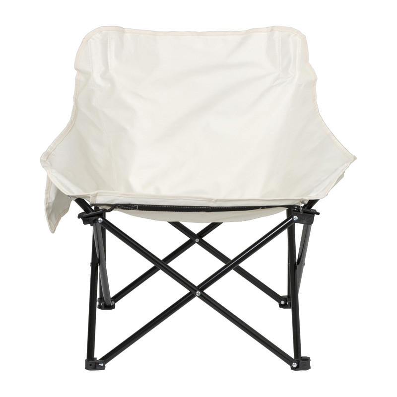 Xenos Campingstoel compact - wit - 65x62x55 cm