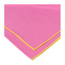 Microvezel handdoek - roze/geel - 100x180 cm
