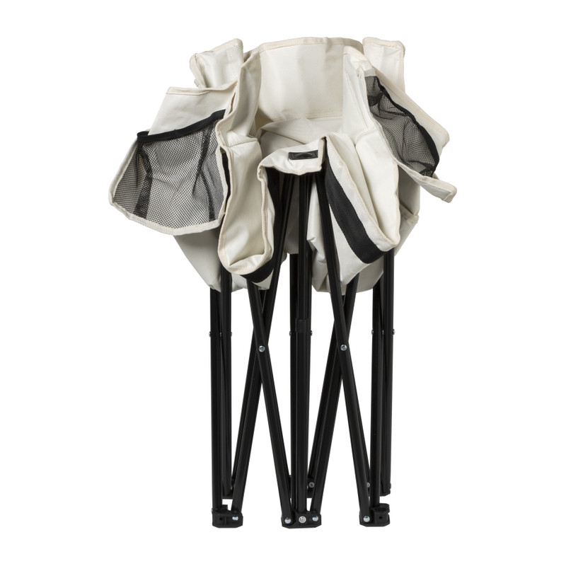 Campingbank compact - 2 zits - wit 