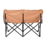 Campingbank compact - 2 zits - terra 
