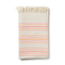 Hamamdoek Ilona - beige/oranje/roze - 90x150 cm