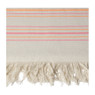 Hamamdoek Ilona - beige/oranje/roze - 90x150 cm