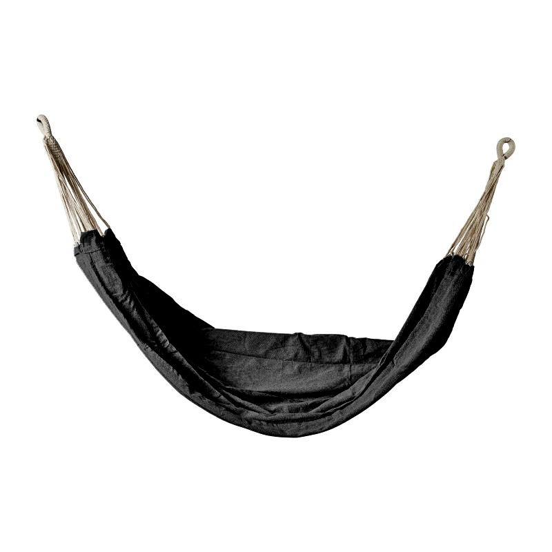 Hangmat voor 2 personen - zwart - 150x200 cm
