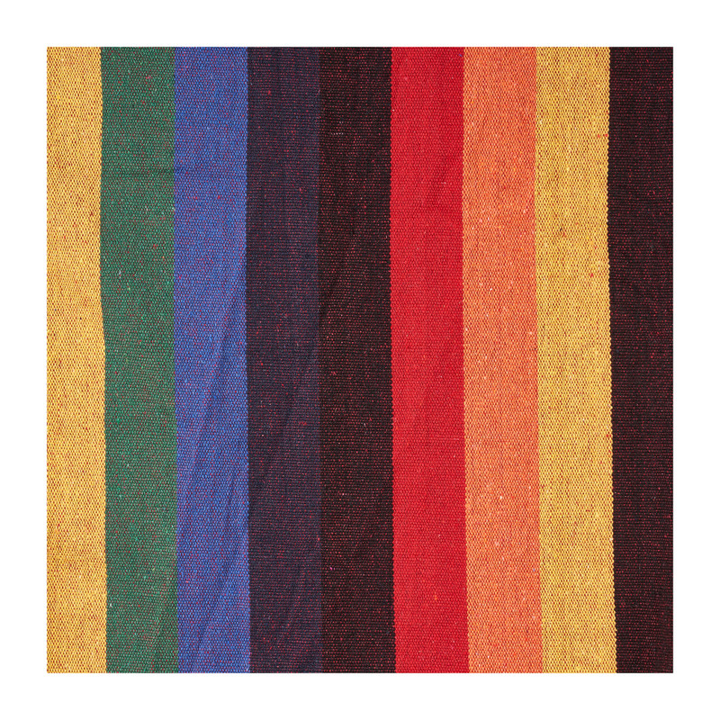 Hangmat met franjes - multikleur - 90x200 cm