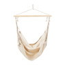 Hangstoel aan stok - beige - 90x100x100 cm