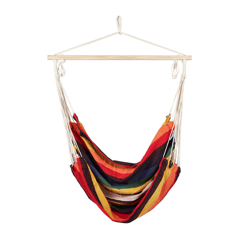 Hangstoel aan stok - multikleur - 90x100x100 cm
