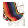 Hangstoel met franjes - multikleur - 90x95x50 cm