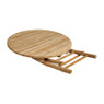 Tafel bamboe - ø80x80 cm