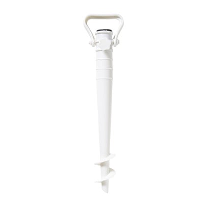Prik parasolhouder - wit - 43.5x10 cm