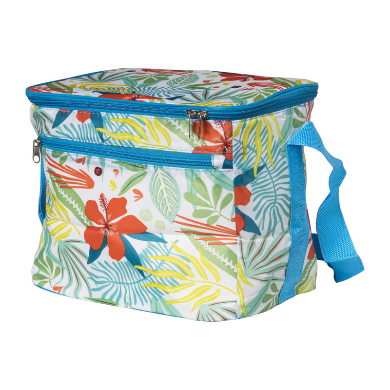 Koeltas gebloemd - diverse varianten - 30x20x25 cm