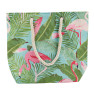 Strandtas flamingo - 49x15x38 cm 