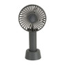 Mini ventilator tafelmodel usb - 21x11x7 cm - grijs