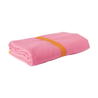 Microvezel handdoek - roze - 100x180 cm